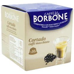 16 capsule cortado Borbone...