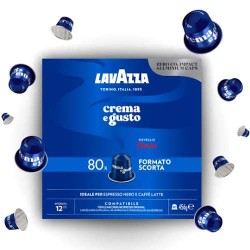 80 capsule Lavazza crema e...