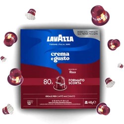 80 capsule Lavazza crema e...