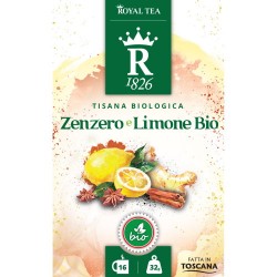 Tisana zenzero e limone bio